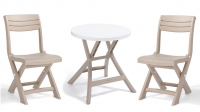 Комплект мебели из двух стульев и стола KETTER Jazz set