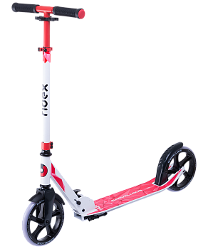 БЕЗ УПАКОВКИ Самокат 2-колесный Marvellous 200 мм, белый/красный БЕЗ УПАКОВКИ Самокат 2-колесный Marvellous 200 мм, белый/красный