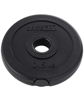 Диск пластиковый BB-203 0,5 кг, d=26 мм, черный